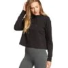 Beyond Yoga Sedona Cropped Hoodie Black