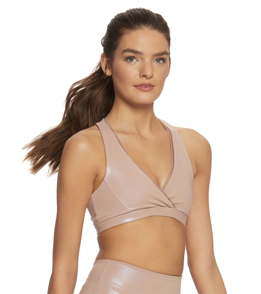 Beyond Yoga Pearlized Ride It Bra 4 Beyond Yoga Pearlized Ride It Bra - Image 2