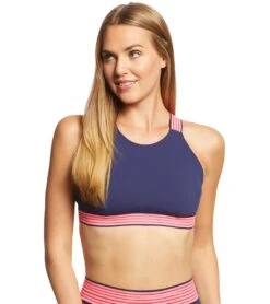Free People Movement Solid Practice Makes Perfect Bra Navy -Yoga Alliance 1740407767075 navy