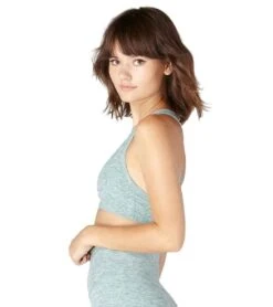 Beyond Yoga Spacedye Lift Your Spirits Yoga Sports Bra True Teal/White -Yoga Alliance 1740417531939 truetealwhite 4a