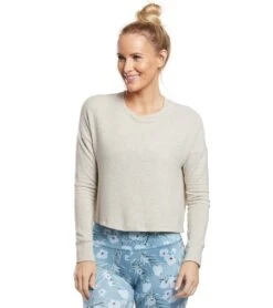 Beyond Yoga Brushed Up Cropped Yoga Pullover Oatmeal Heather 11 Beyond Yoga Brushed Up Cropped Yoga Pullover Oatmeal Heather -Yoga Alliance 1740426772515 oatmealheather