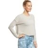 Beyond Yoga Brushed Up Cropped Yoga Pullover Oatmeal Heather -Yoga Alliance 1740426772515 oatmealheather 2a