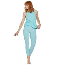 Beyond Yoga To The Point Yoga Tank Top -Yoga Alliance 1740447285283 islandtopaz 4a