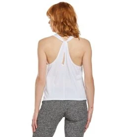 Beyond Yoga To The Point Yoga Tank Top -Yoga Alliance 1740447580195 white