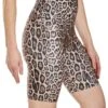 Onzie High Rise Bike Shorts Leopard -Yoga Alliance 1740451446819 leopard 2a