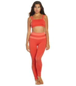 NUX Get Shredded High Waisted Seamless Yoga Leggings Poppy 9 NUX Get Shredded High Waisted Seamless Yoga Leggings Poppy -Yoga Alliance 1740461670435 poppy 4a