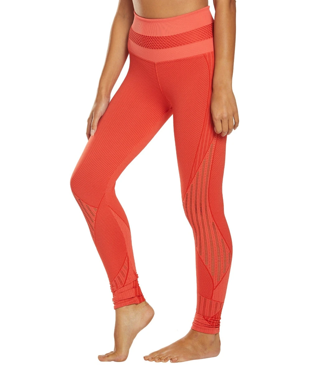 NUX Get Shredded High Waisted Seamless Yoga Leggings Poppy 6 NUX Get Shredded High Waisted Seamless Yoga Leggings Poppy - Image 4