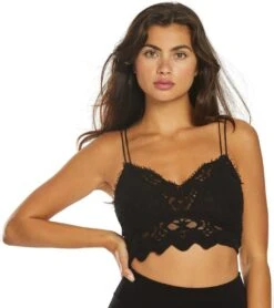 Free People Ilektra Bralette -Yoga Alliance 1740466716707 black 1