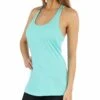 Beyond Yoga Women's Twist Racerback Tank Aqua Bay