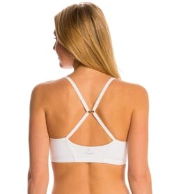 Beyond Yoga Multicross Yoga Sports Bra -Yoga Alliance 1741115883555 white 5a