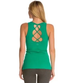 Beyond Yoga Open Back Criss-Cross Yoga TankTop Bright Emerald 9 Beyond Yoga Open Back Criss-Cross Yoga TankTop Bright Emerald -Yoga Alliance 1741279494179 brightemerald 1
