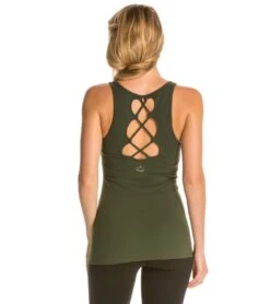 Beyond Yoga Open Back Criss-Cross Yoga TankTop 22 Beyond Yoga Open Back Criss-Cross Yoga TankTop -Yoga Alliance 1741279756323 wintergreen 1a