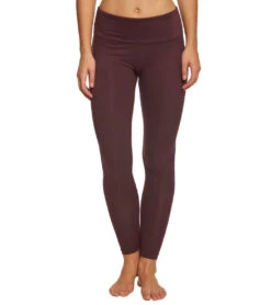 Balance Collection Basic High Waisted Yoga Leggings Wild Plum -Yoga Alliance 1741715537955 wildplum