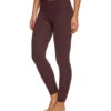 Balance Collection Basic High Waisted Yoga Leggings Wild Plum -Yoga Alliance 1741715537955 wildplum 2a