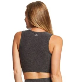 Beyond Yoga Crossroads Bralette -Yoga Alliance 1741769867299 blackcharcoal 3a