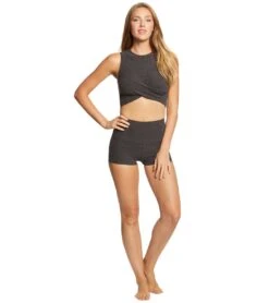 Beyond Yoga Crossroads Bralette -Yoga Alliance 1741769867299 blackcharcoal 4a