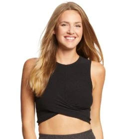Beyond Yoga Crossroads Bralette -Yoga Alliance 1741770031139 darkestnight