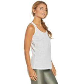 Balance Collection Julie Yoga Tank Top White