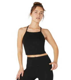 Beyond Yoga Step Beyond Cropped Yoga Tank