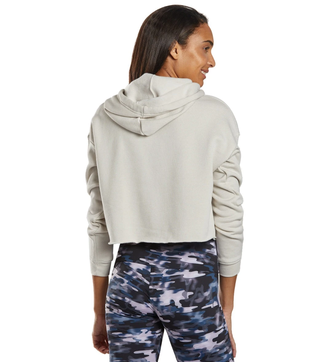 Onzie Cropped Yoga Hoodie Dust Paw 4 Onzie Cropped Yoga Hoodie Dust Paw - Image 2