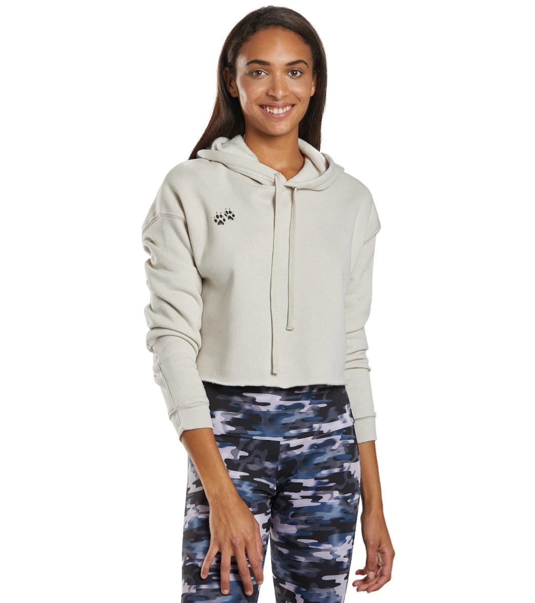 Onzie Cropped Yoga Hoodie Dust Paw 7 Onzie Cropped Yoga Hoodie Dust Paw - Image 5