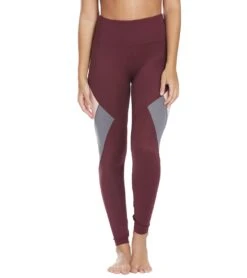 Marika Sunset Yoga Leggings Fig/Quiet Shade -Yoga Alliance 1744869097507 figquietshade