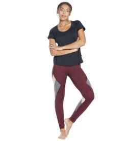 Marika Sunset Yoga Leggings Fig/Quiet Shade -Yoga Alliance 1744869097507 figquietshade 4a
