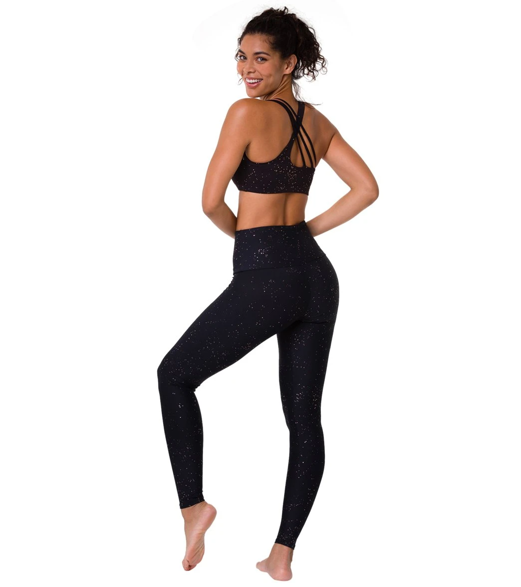 Onzie Aerial Yoga Sports Bra Gold Dust 5 Onzie Aerial Yoga Sports Bra Gold Dust - Image 3