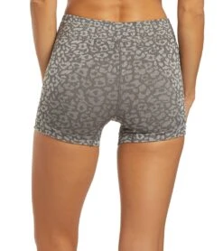 Free People Movement Leopard Yoga Shorts Carbon -Yoga Alliance 1776308486179 carbon 3a
