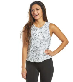 DYI Endurance Yoga Tank -Yoga Alliance 1871503458339 blackandwhitegranite 1a