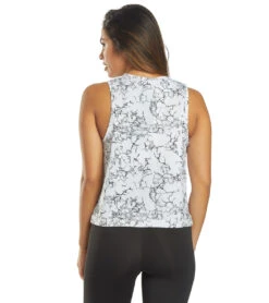 DYI Endurance Yoga Tank -Yoga Alliance 1871503458339 blackandwhitegranite 3a