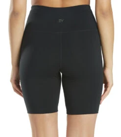 Everyday Yoga High Waisted Biker Shorts 7" -Yoga Alliance 4099707568163 black 3a