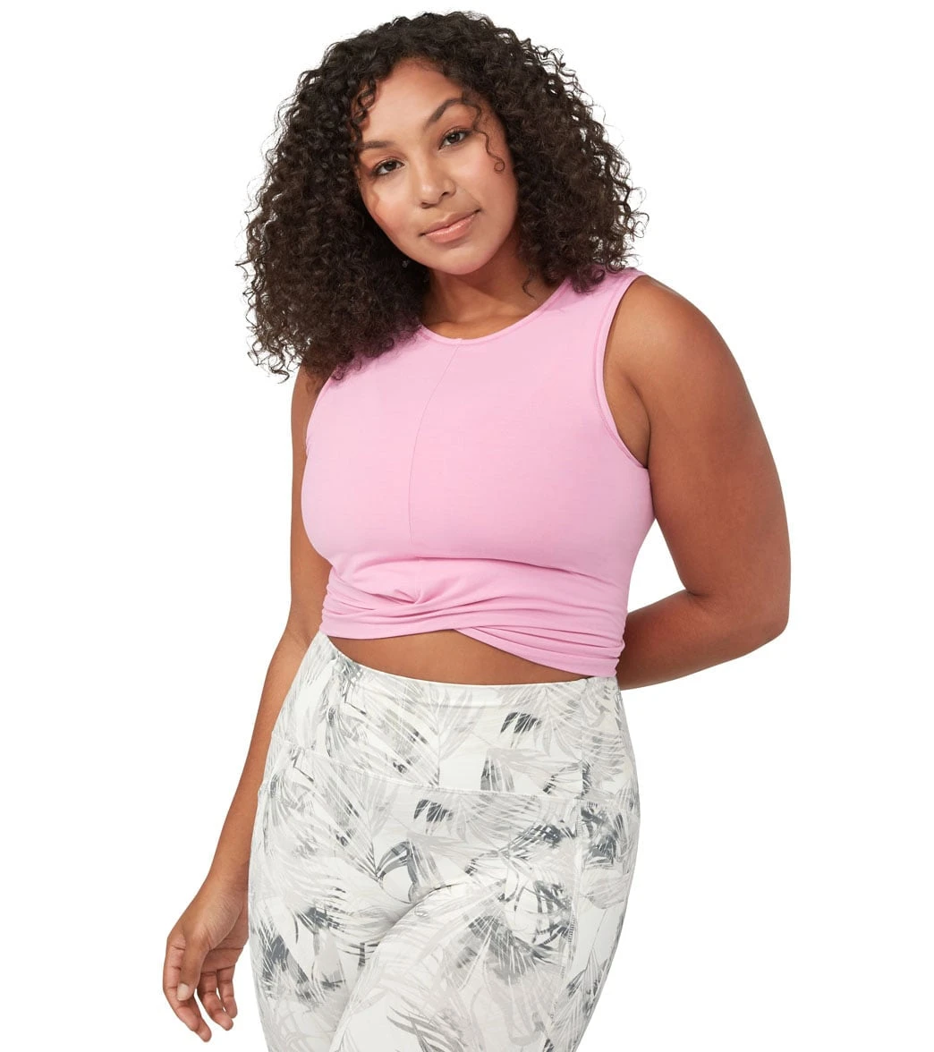 Manduka Pro Tech Twist Tank Top Fuchsia 4 Manduka Pro Tech Twist Tank Top Fuchsia - Image 2