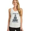 SuperLoveTees Listen To Your Soul Yoga Muscle Tee 1 SuperLoveTees Listen To Your Soul Yoga Muscle Tee -Yoga Alliance 4185873350691 white 1a
