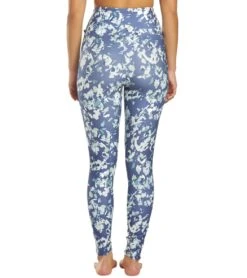 Marika Joanne Track Yoga Leggings Crown Blue Chopped Floral -Yoga Alliance 4321925103659 crownbluechoppedfloral 3a