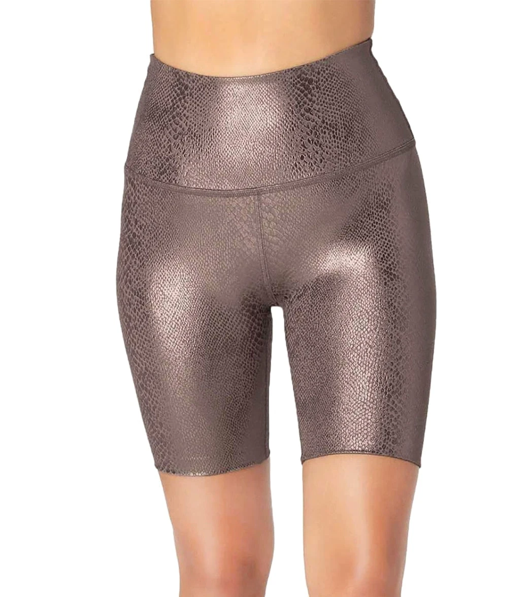 Beyond Yoga Viper High Waisted Biker Shorts Mocha Viper 4 Beyond Yoga Viper High Waisted Biker Shorts Mocha Viper - Image 2