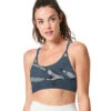 NUX Hand-Dye Levitate Yoga Sports Bra Oceanic Marble