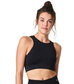 NUX One By One Seamless Crop Top -Yoga Alliance 4354191687723 black