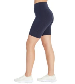 Marika Lucy High Waisted Tummy Control Yoga Shorts Midnight Blue -Yoga Alliance 4377773146155 midnightblue 4a