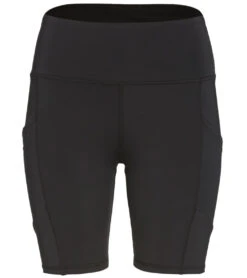 Marika Lucy High Waisted Tummy Control Yoga Shorts Black -Yoga Alliance 4377773178923 black