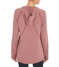 Balance Collection Flex Yoga Long Sleeve Heather Oxblood Red