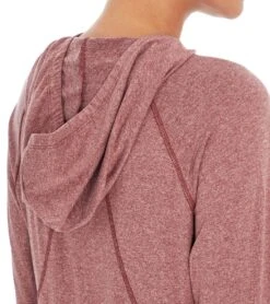 Balance Collection Flex Yoga Long Sleeve Heather Oxblood Red -Yoga Alliance 4390756483115 heatheroxbloodred 4a