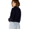 Beyond Yoga All Time Cropped Pullover Nocturnal Navy Sherpa -Yoga Alliance 4459283480619 nocturnalnavysherpa 2a