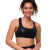 Onzie Mudra Yoga Sports Bra Black Snake -Yoga Alliance 4477460348971 blacksnake 2a