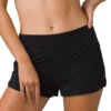 PrAna Mestia Yoga Shorts -Yoga Alliance 4519934066731 black 1a