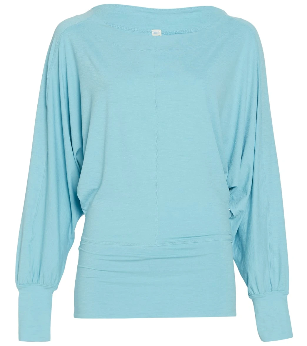 Free People Sky High Long Sleeve Top Ice Bath 4 Free People Sky High Long Sleeve Top Ice Bath - Image 2