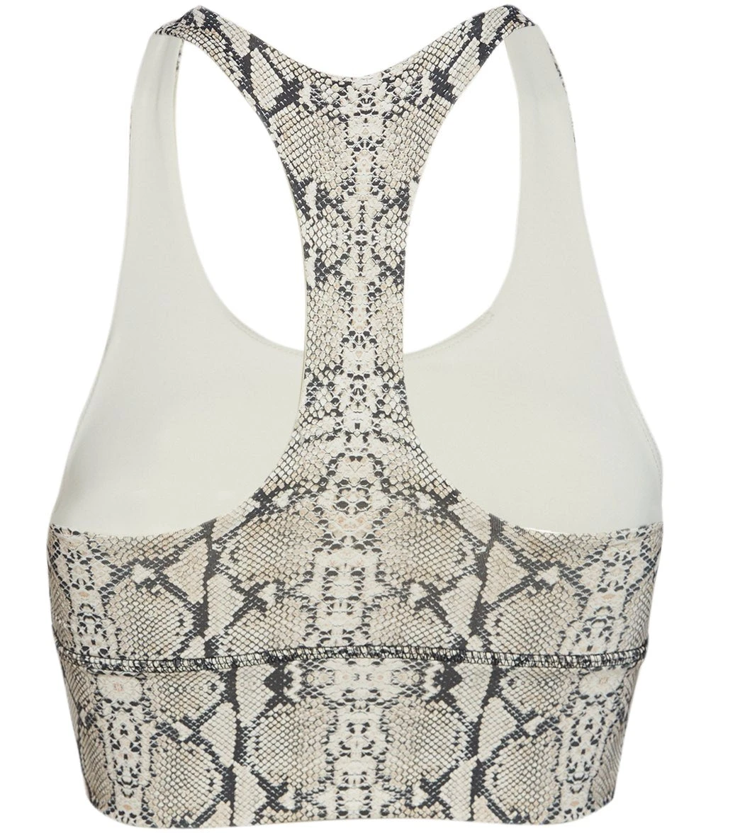 DYI Elevate Printed Racer Sports Bra Python 3 DYI Elevate Printed Racer Sports Bra Python