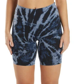 Hard Tail Flat Waist Biker Shorts Dark Blue 11 Hard Tail Flat Waist Biker Shorts Dark Blue -Yoga Alliance 4835922247723 darkblue