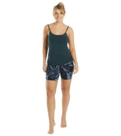 Hard Tail Flat Waist Biker Shorts Dark Blue 9 Hard Tail Flat Waist Biker Shorts Dark Blue -Yoga Alliance 4835922247723 darkblue 4a
