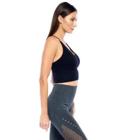 Electric Yoga Soft Seamless Yoga Bra -Yoga Alliance 4842866442283 black 2a